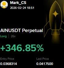 AIN Futures Profit Proof (+340%) - CryptoSphere Audited Signal Setup