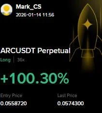ARC Futures Profit Proof (+100%) - CryptoSphere Audited Signal Setup