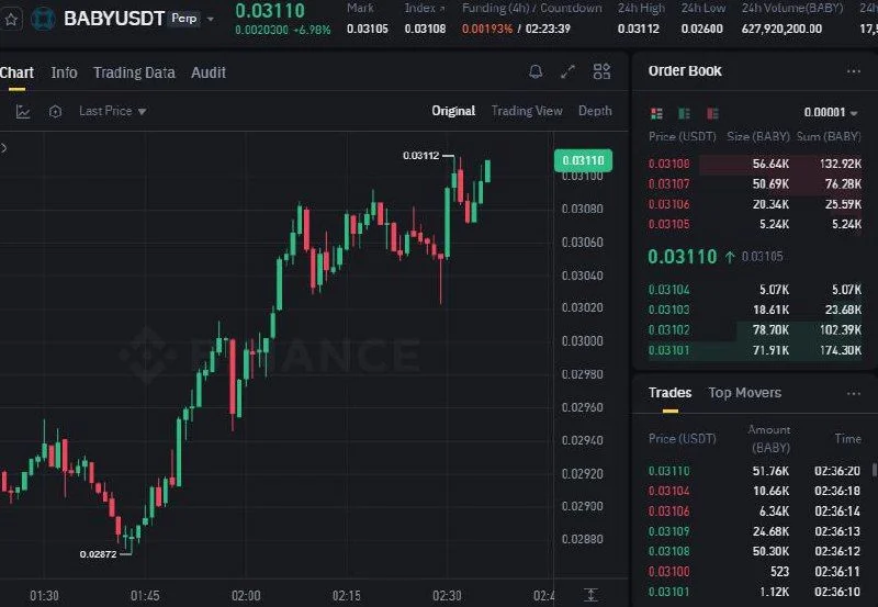 BABY Futures Setup Chart - Signal #BABY28399311