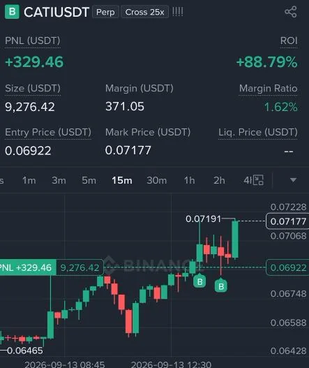 CATI Futures Profit Proof (88%) - CryptoSphere Audited Signal Setup