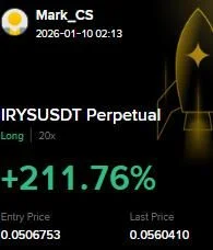 IRYS Futures Profit Proof (+210%) - CryptoSphere Audited Signal Setup
