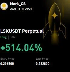 LSK Futures Profit Proof (+514%) - CryptoSphere Audited Signal Setup