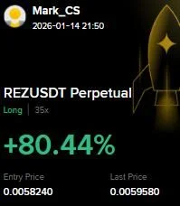 REZ Futures Profit Proof (+80%) - CryptoSphere Audited Signal Setup