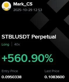 STBL Futures Profit Proof (+560%) - CryptoSphere Audited Signal Setup