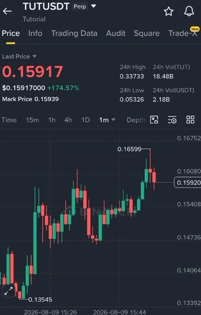 TUT Futures Setup Chart - Signal #TUT85645588